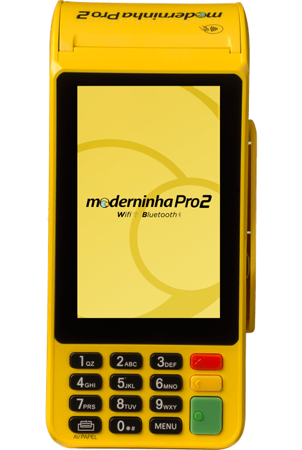 Maquininha Moderninha Pro 2